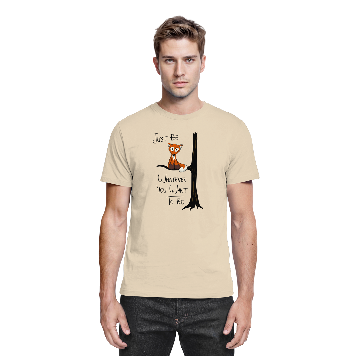 Just Be Whatever | Fuchs wie Eule - Premium Shirt
