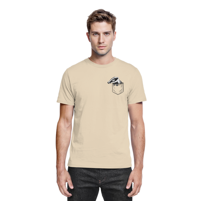 Lustig gemütlicher Dachs In der Tasche - Premium Shirt