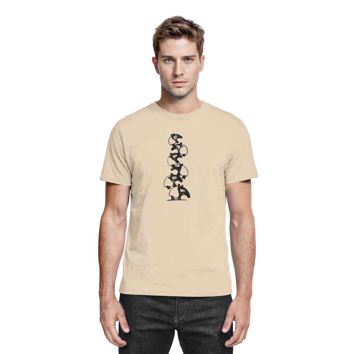 Lustiger Haufen aus Schabracken-Tapiren - Premium Shirt