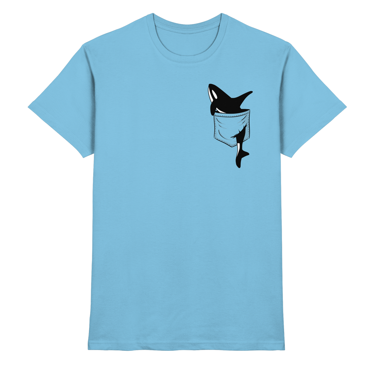 Orca In Deiner Tasche - Premium Shirt