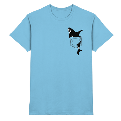 Orca In Deiner Tasche - Premium Shirt