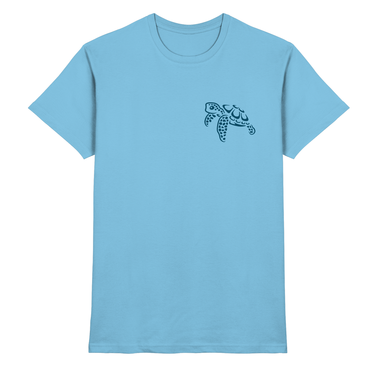 Lässig lustige Wasserschildkröte - Premium Shirt