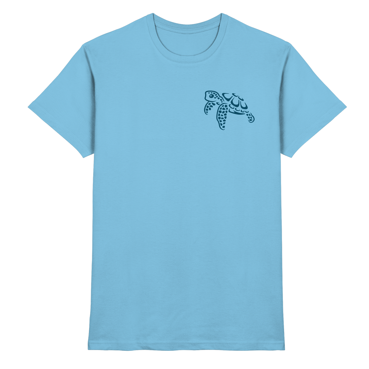 Lässig lustige Wasserschildkröte - Premium Shirt