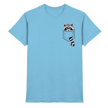 Waschbär in Deiner Tasche - Premium Shirt