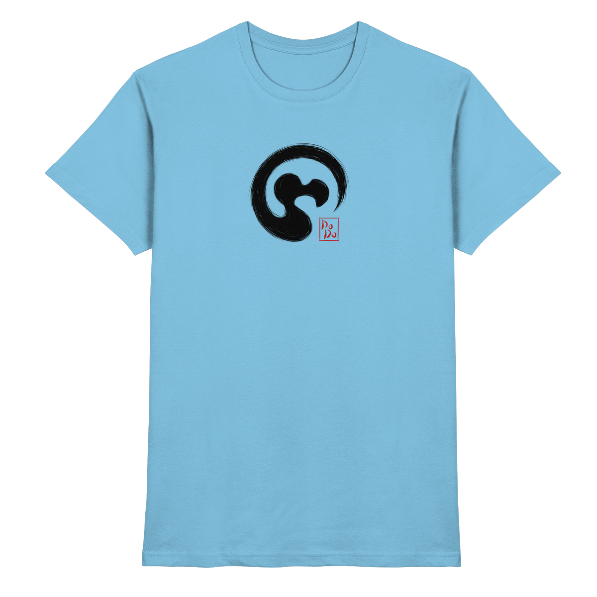 Zen Dodo im japanischen Enso Kreis - Premium Shirt