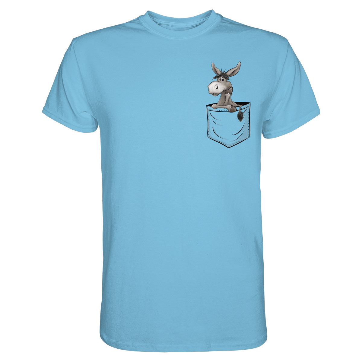 Bockiger Esel in Deiner Tasche - Premium Shirt