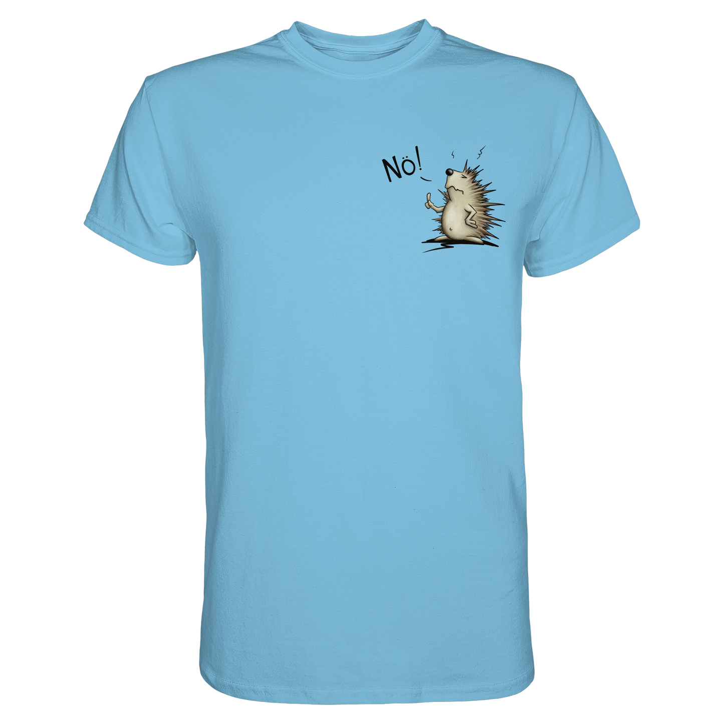 Nö! Grummeliger Igel - Premium Shirt