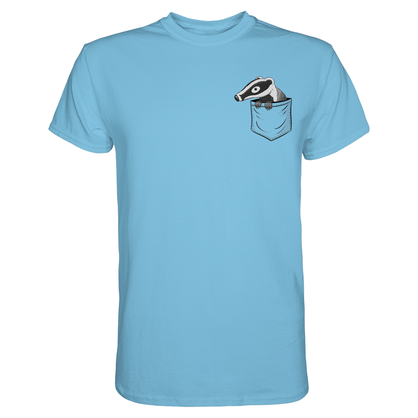 Lustig gemütlicher Dachs In der Tasche - Premium Shirt