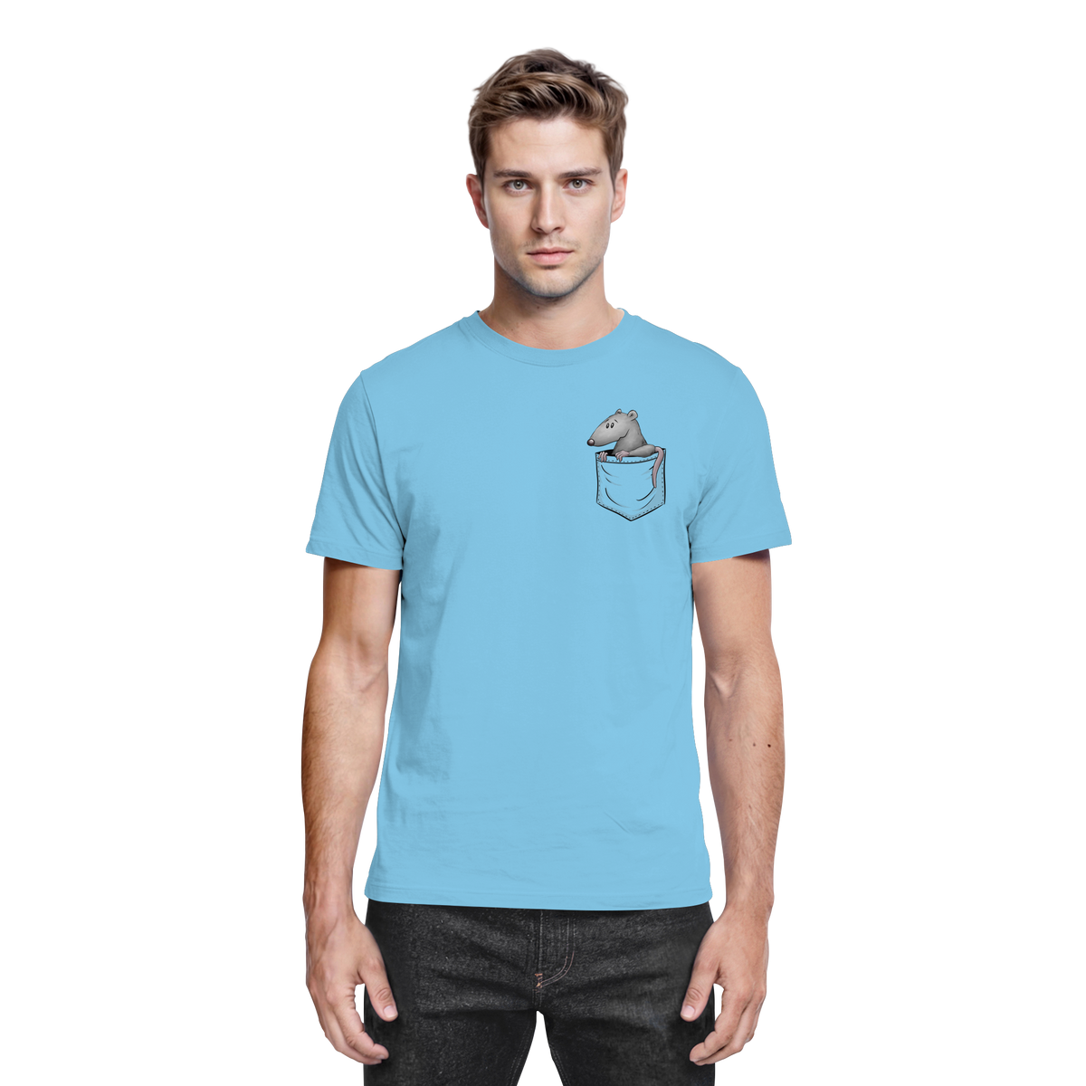 Kleine Ratte in der Tasche - Premium Shirt
