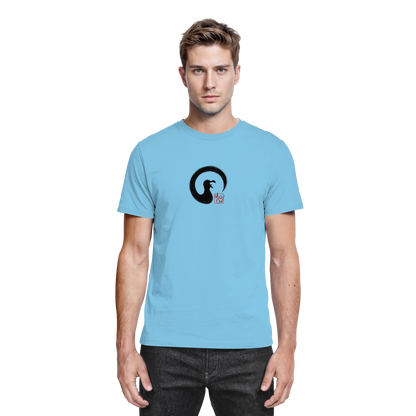 Moin kreischende japanische Enso Möwe - Premium Shirt