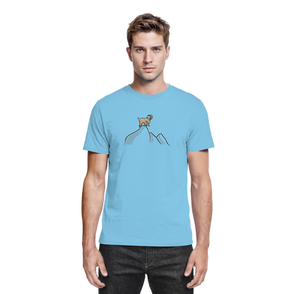 Ziegenbock in den Bergen - Premium Shirt