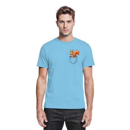 Lässiges Eichhörnchen In Tasche - Premium Shirt