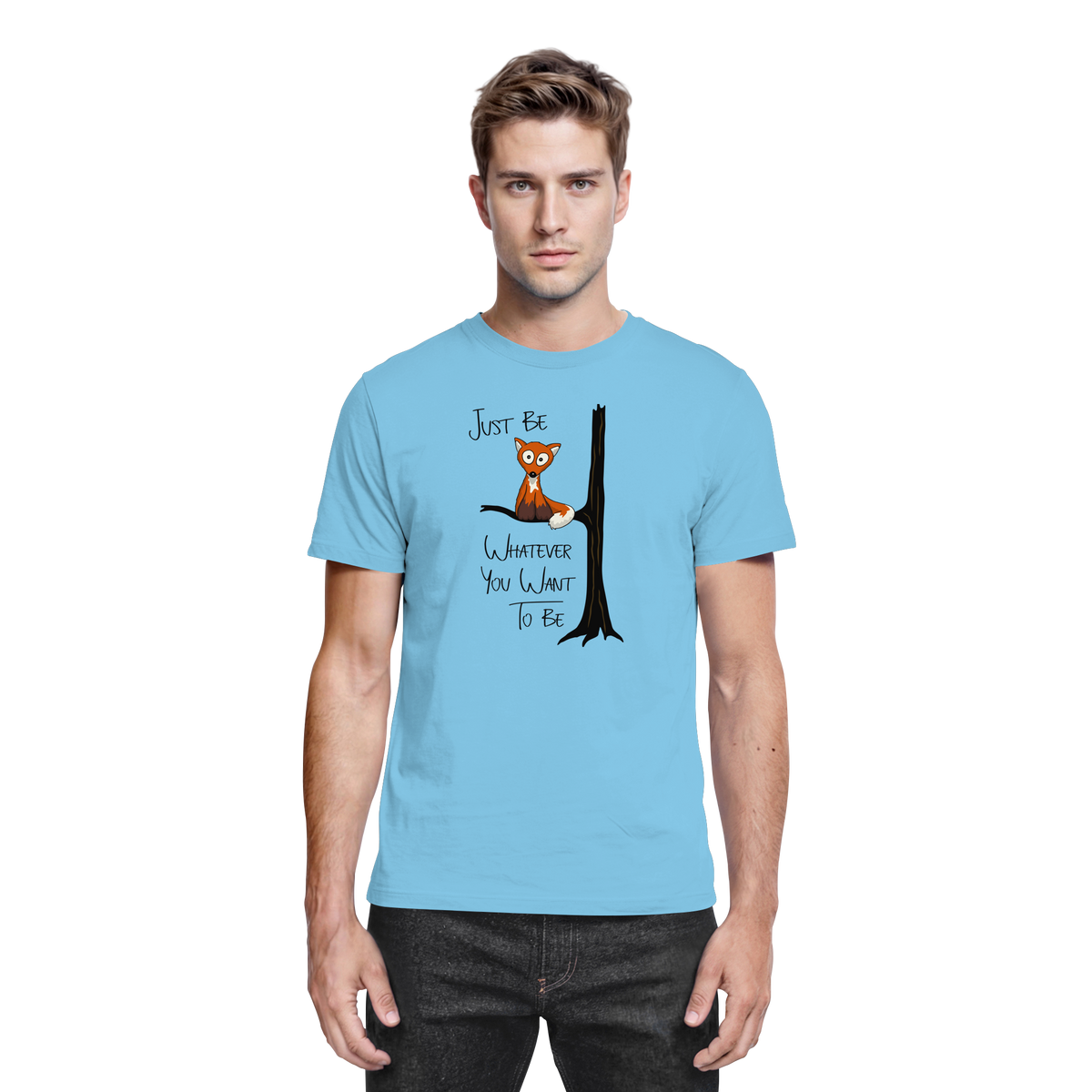 Just Be Whatever | Fuchs wie Eule - Premium Shirt