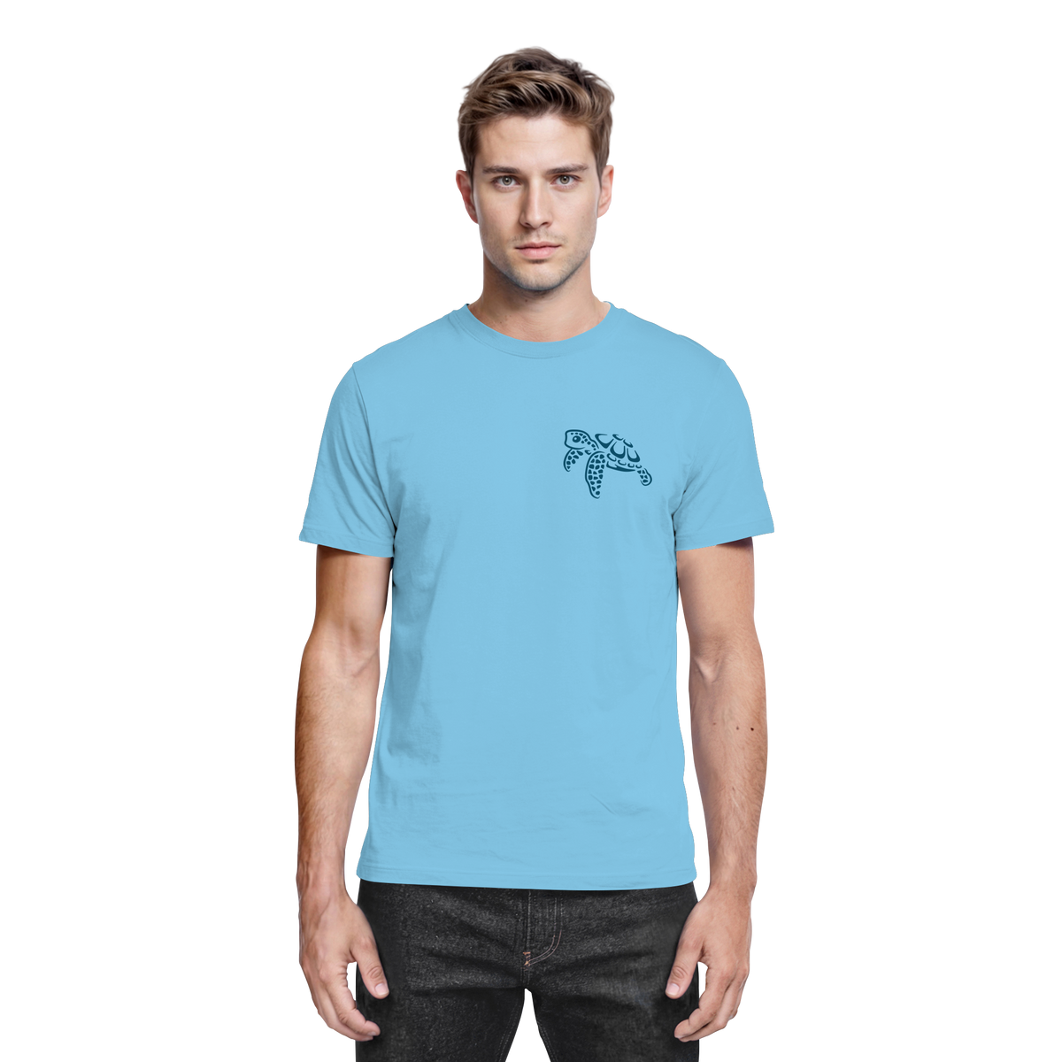 Lässig lustige Wasserschildkröte - Premium Shirt