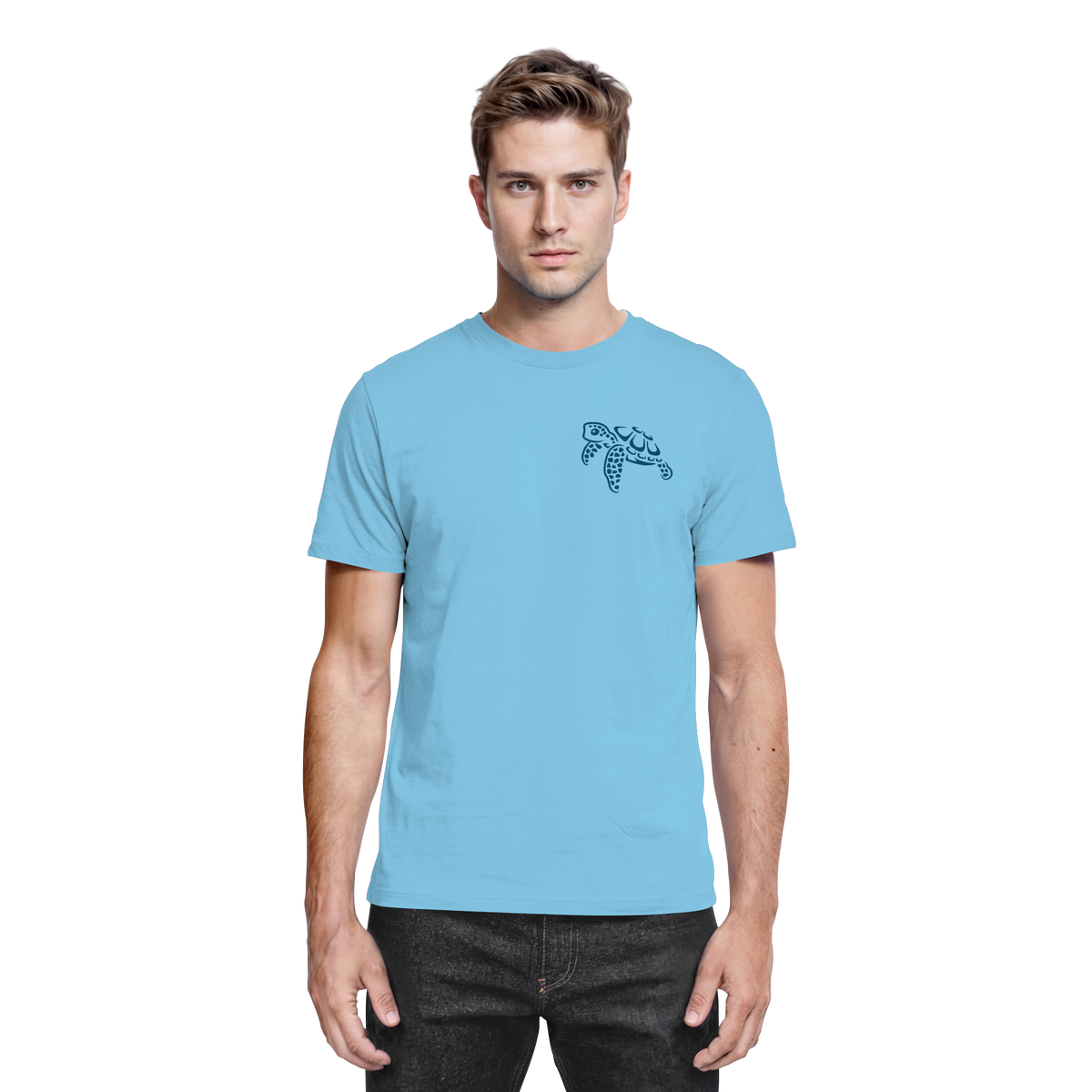 Lässig lustige Wasserschildkröte - Premium Shirt