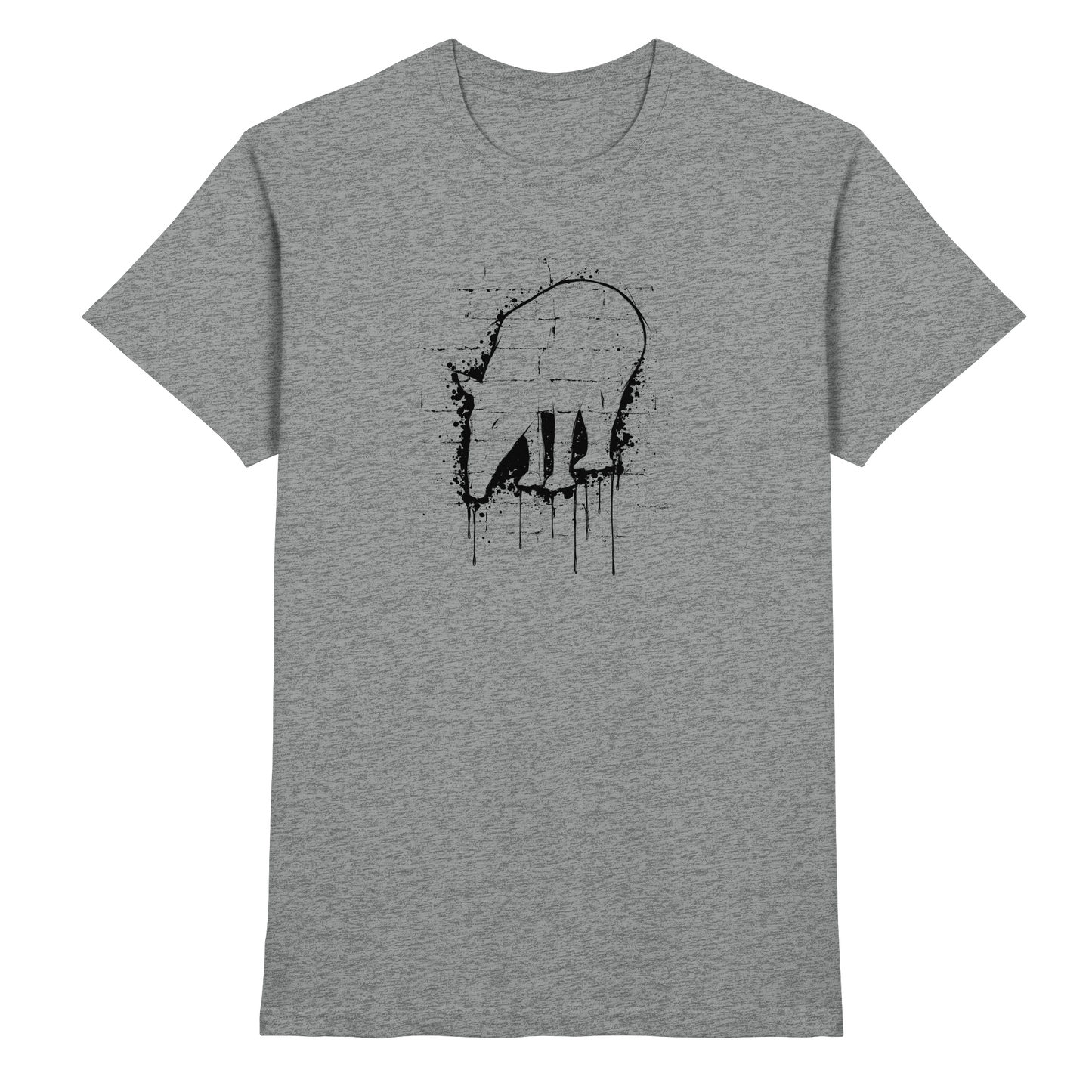 Urban Street Art Tapir Silhouette - Premium Shirt
