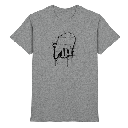 Urban Street Art Tapir Silhouette - Premium Shirt