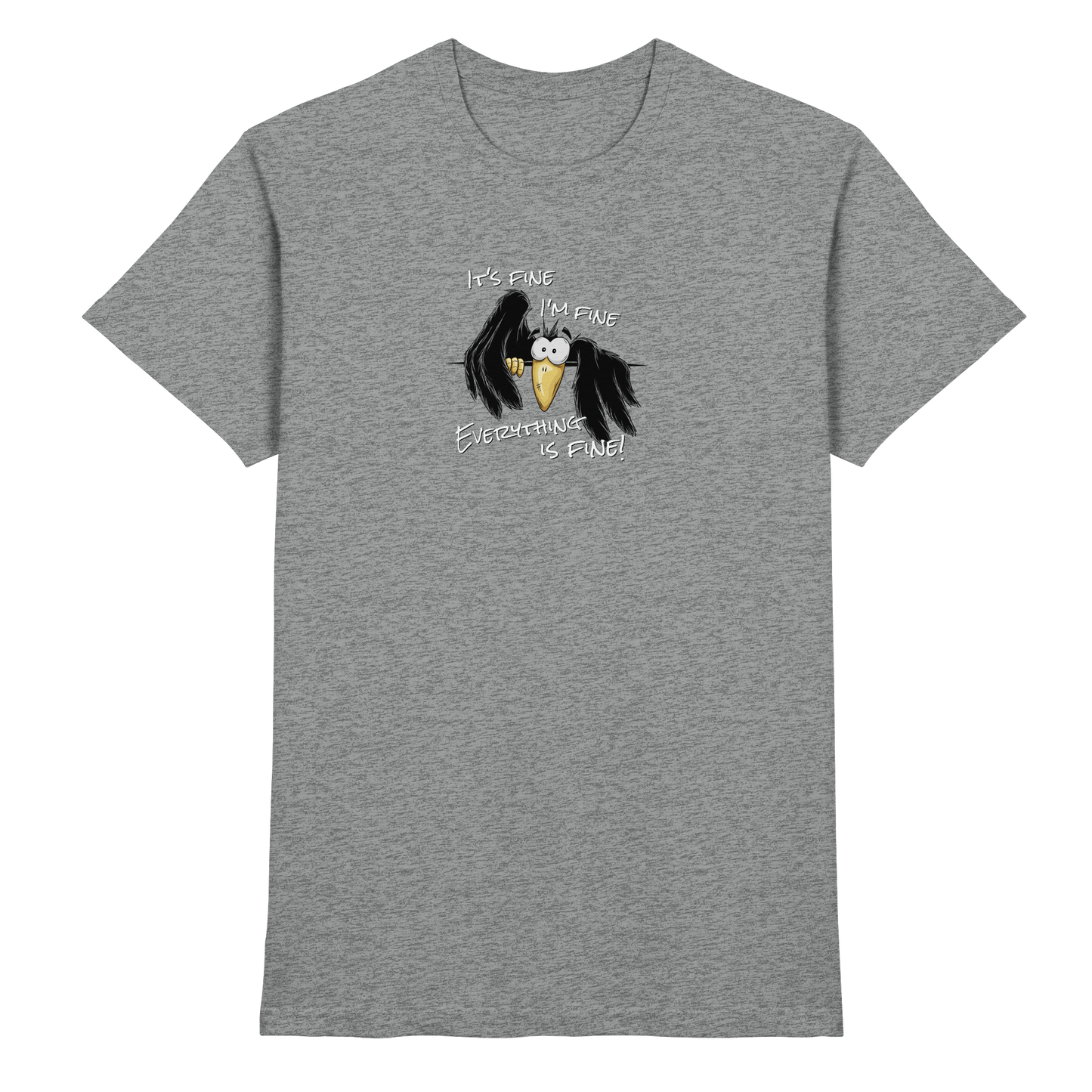 I’m Fine Rabe | Alles Gut Krähe - Premium Shirt