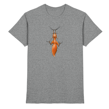 Rotes Eichhörnchen hängt ab - Premium Shirt