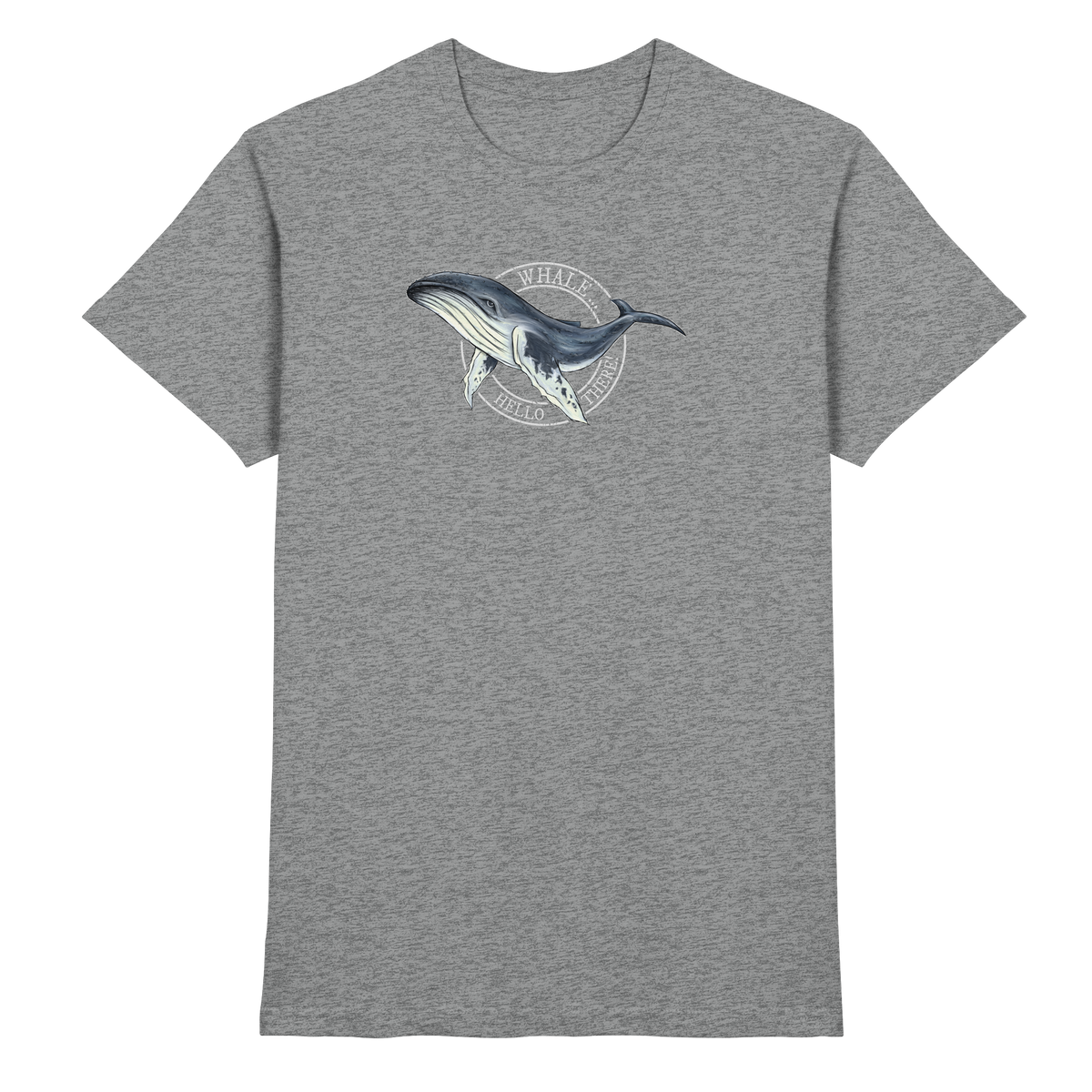 Whale, Hello There | Buckelwal - Premium Shirt