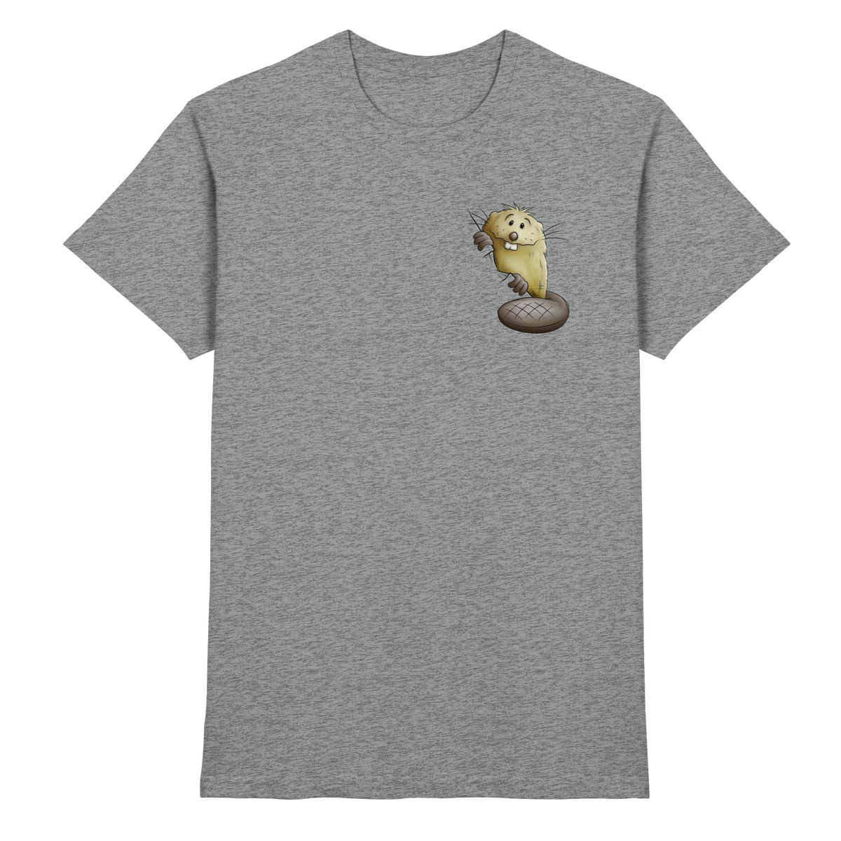 Lustiger frecher Biber - Premium Shirt