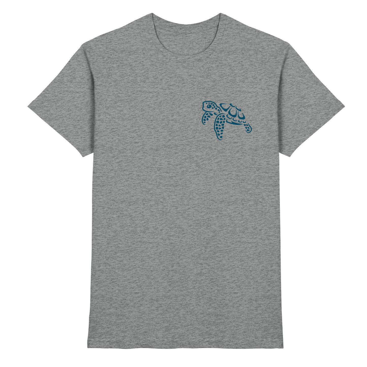 Lässig lustige Wasserschildkröte - Premium Shirt