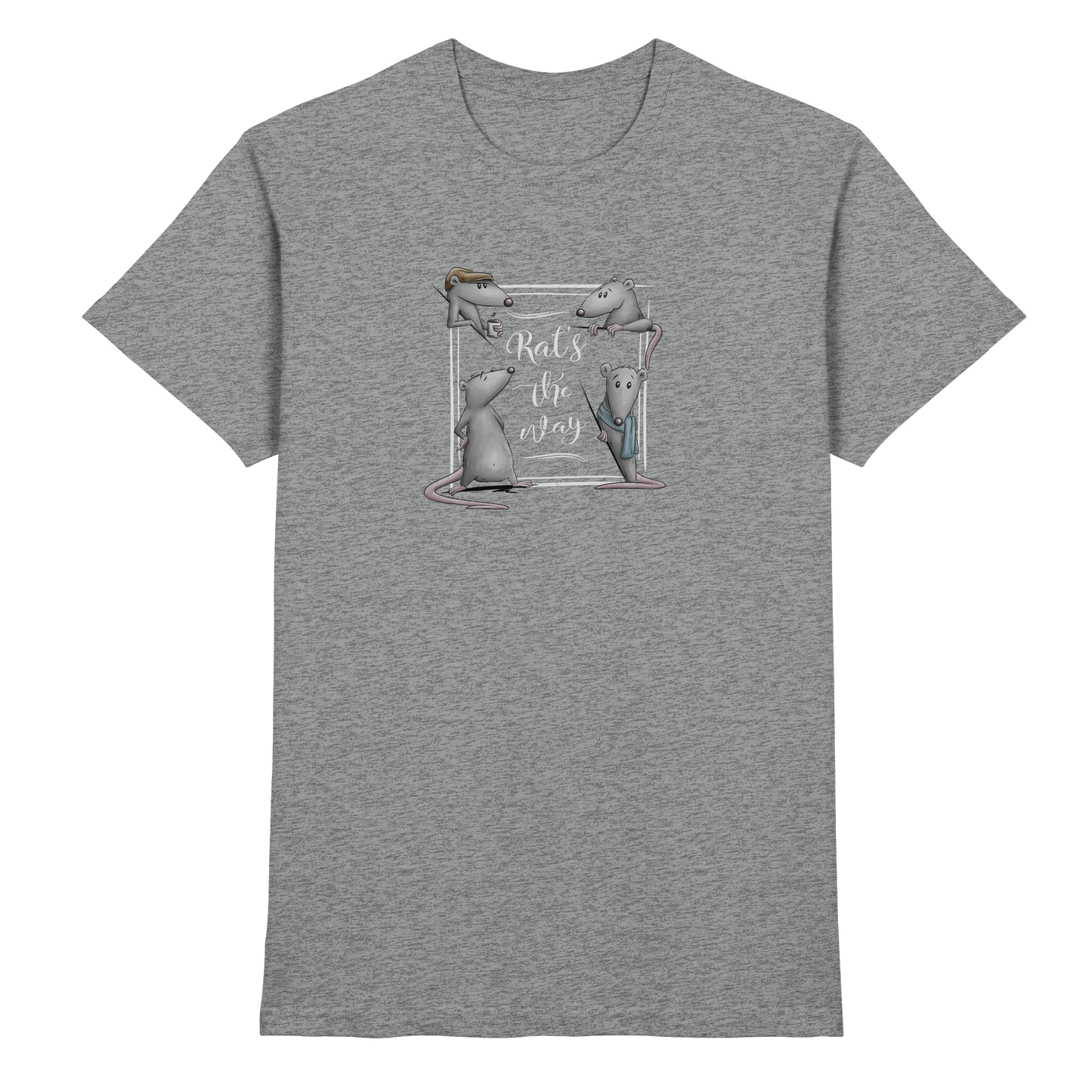 Rat’s The Way Kaffeehaus Ratten - Premium Shirt