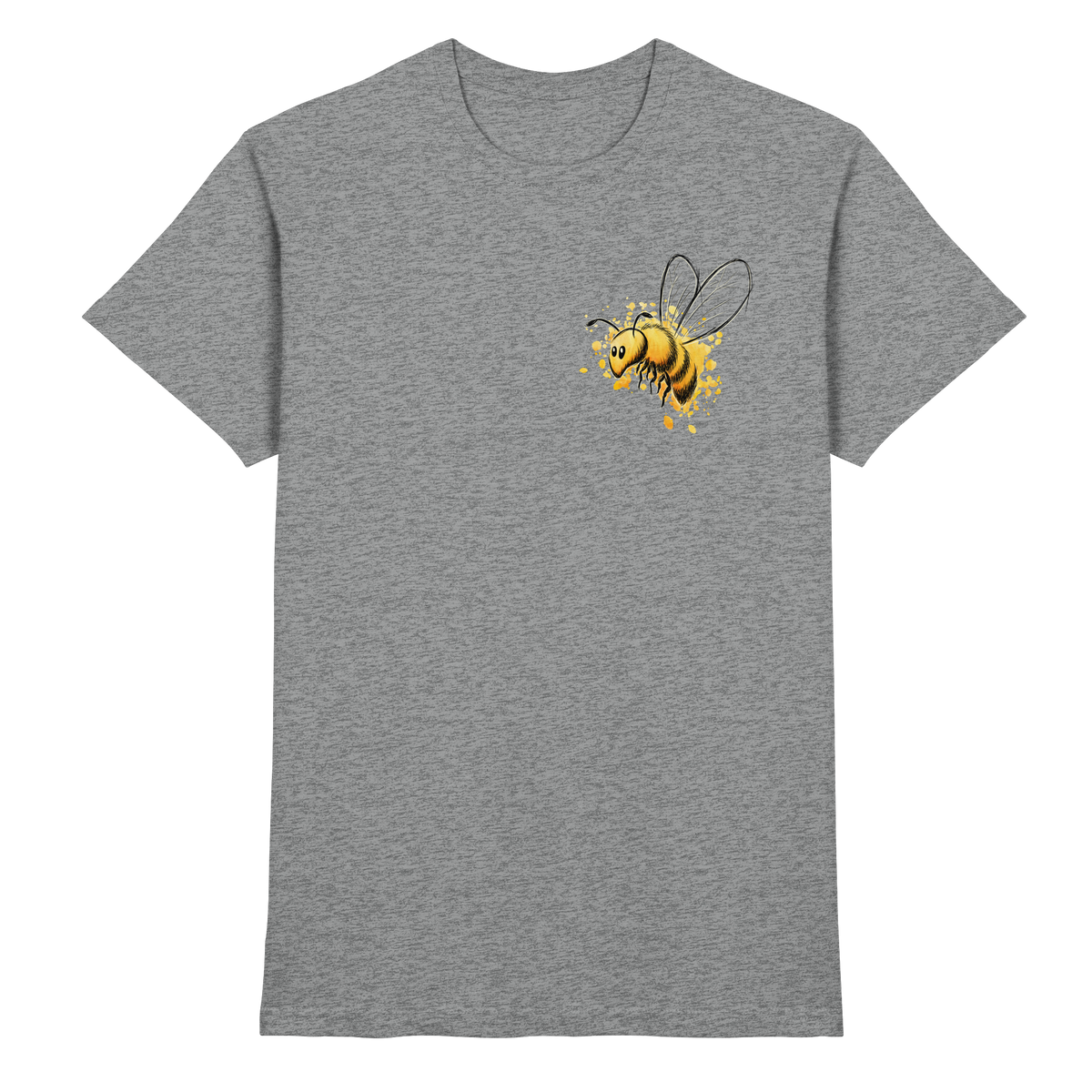 Lässige kleine Honig-Biene - Premium Shirt