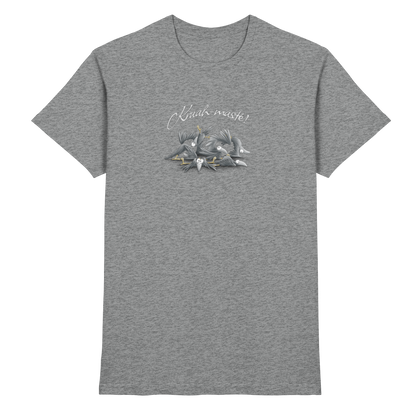 Kraah-masté! Yoga Raben Krähen - Premium Shirt