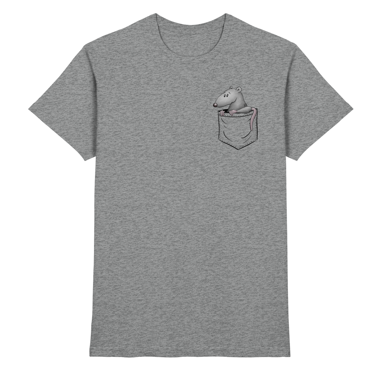 Kleine Ratte in der Tasche - Premium Shirt