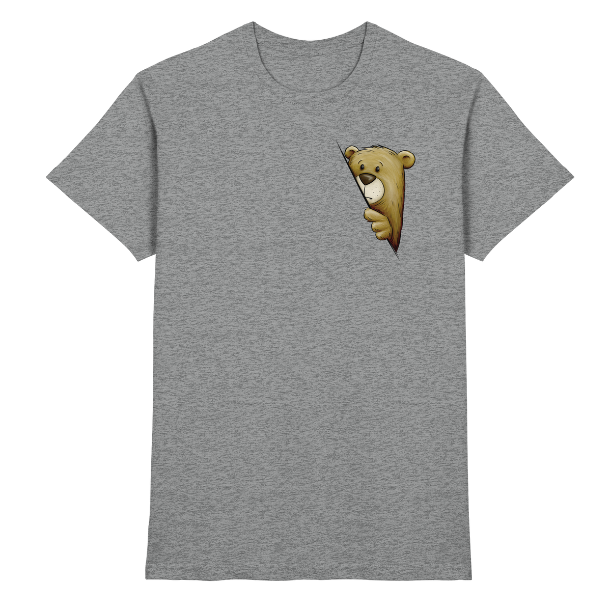 Funky Bär Illustration - Premium Shirt