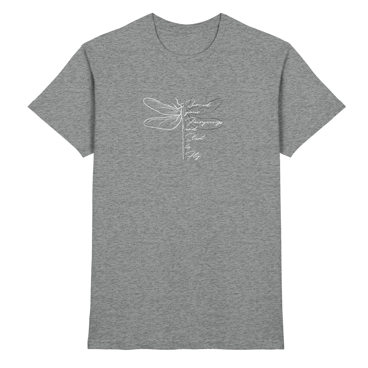 Breite die Flügel aus und flieg los | Libelle - Premium Shirt