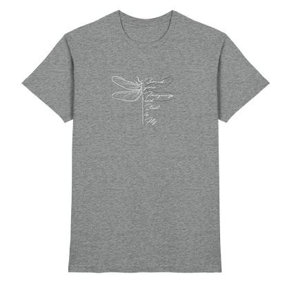 Breite die Flügel aus und flieg los | Libelle - Premium Shirt
