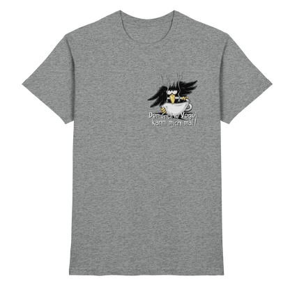 Der frühe Vogel kann mich mal | Kaffee Rabe - Premium Shirt