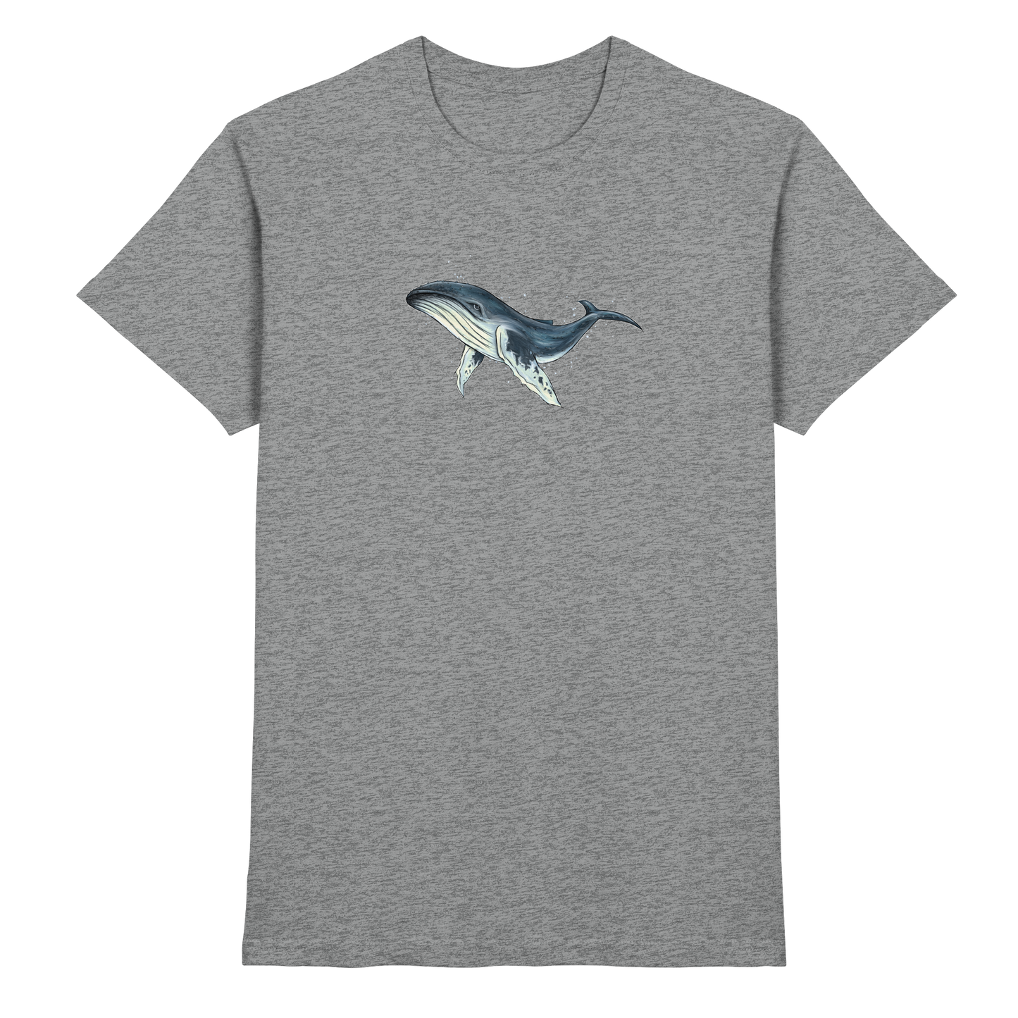 Tiefsee Ozean-Riese Buckelwal - Premium Shirt