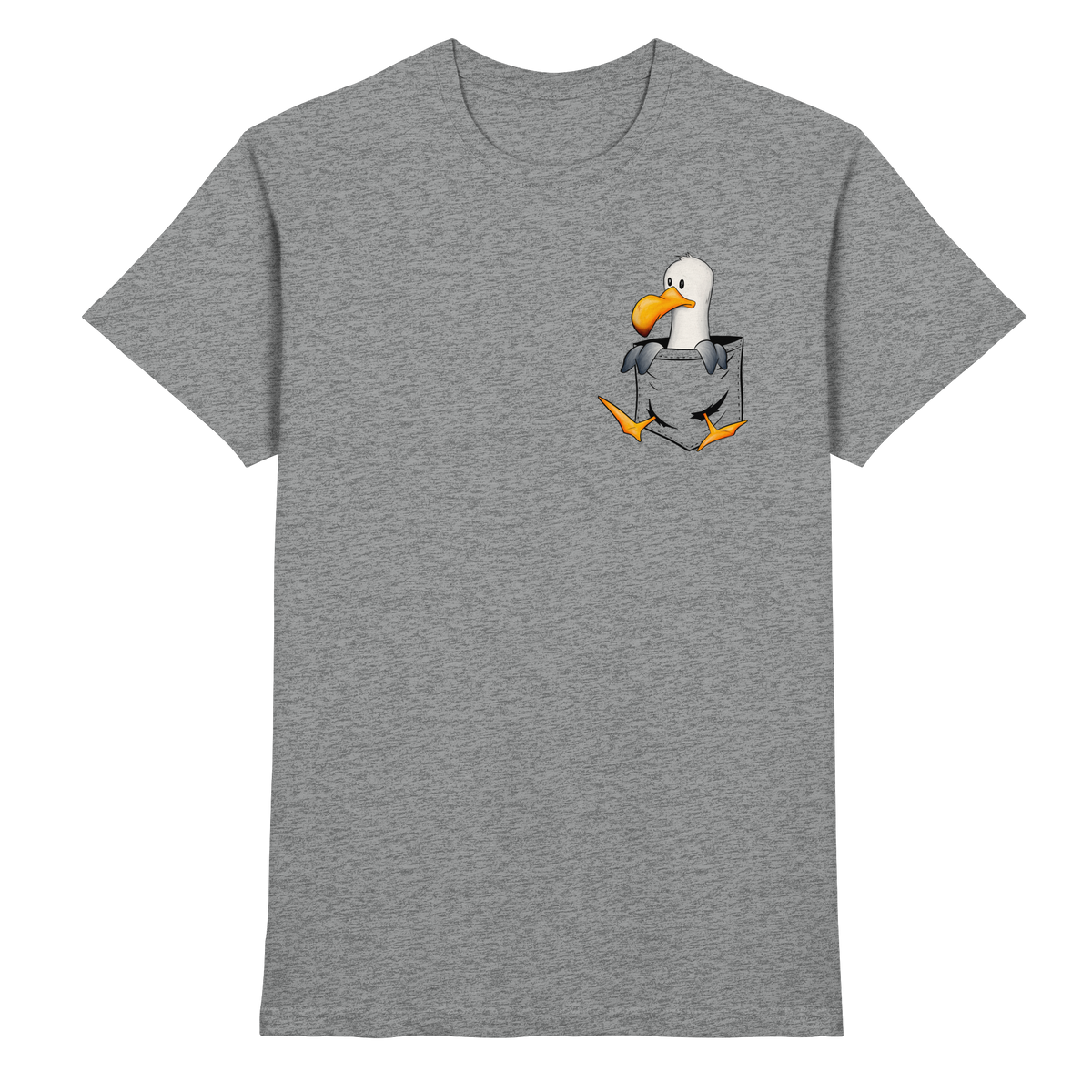 Kleine Möwe In Deiner Tasche - Premium Shirt