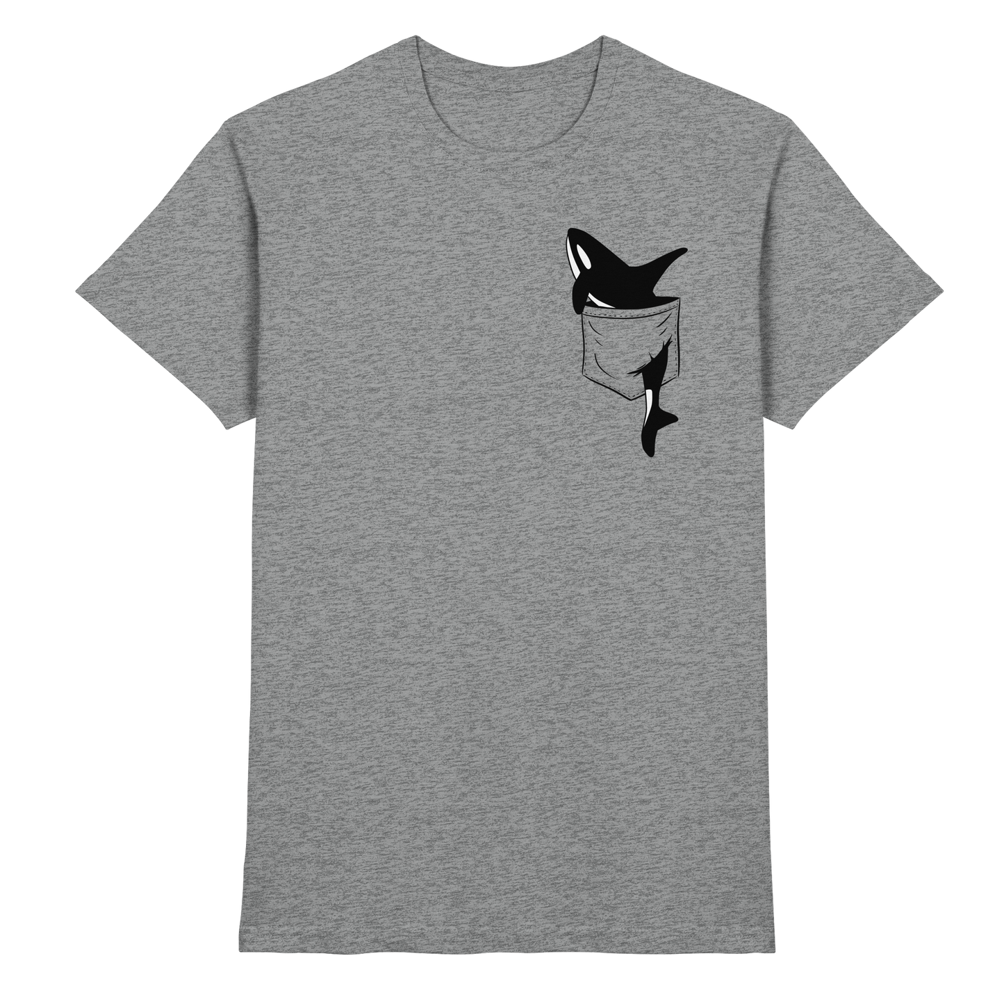 Orca In Deiner Tasche - Premium Shirt