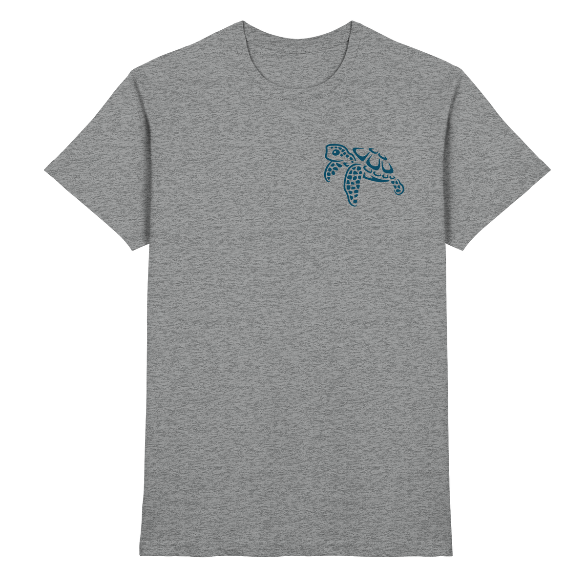 Lässig lustige Wasserschildkröte - Premium Shirt