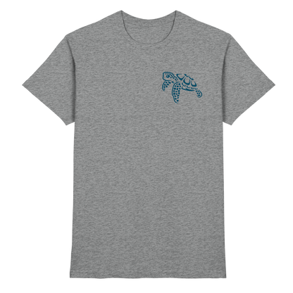 Lässig lustige Wasserschildkröte - Premium Shirt