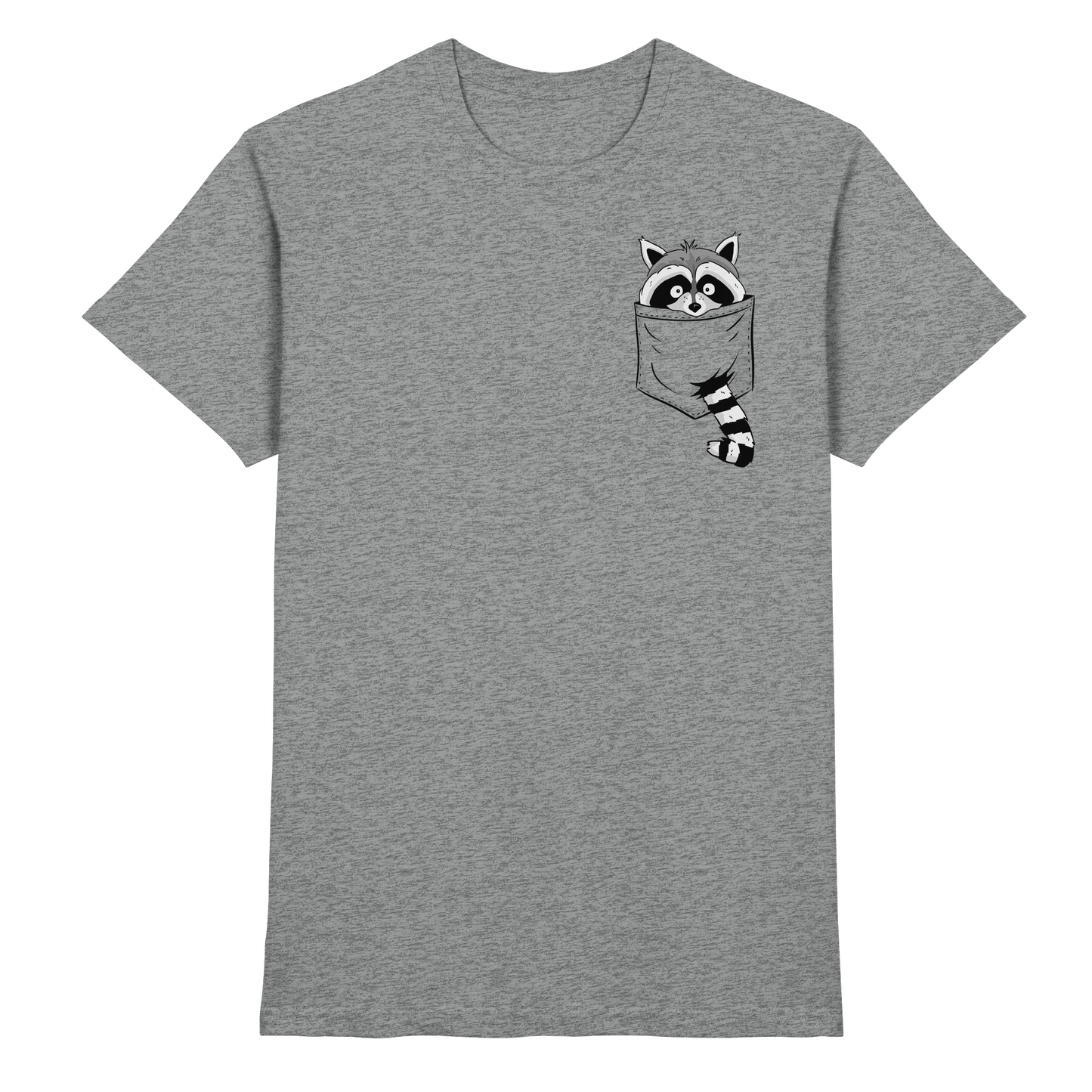 Waschbär in Deiner Tasche - Premium Shirt