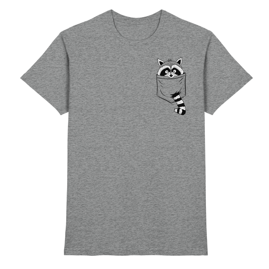 Waschbär in Deiner Tasche - Premium Shirt