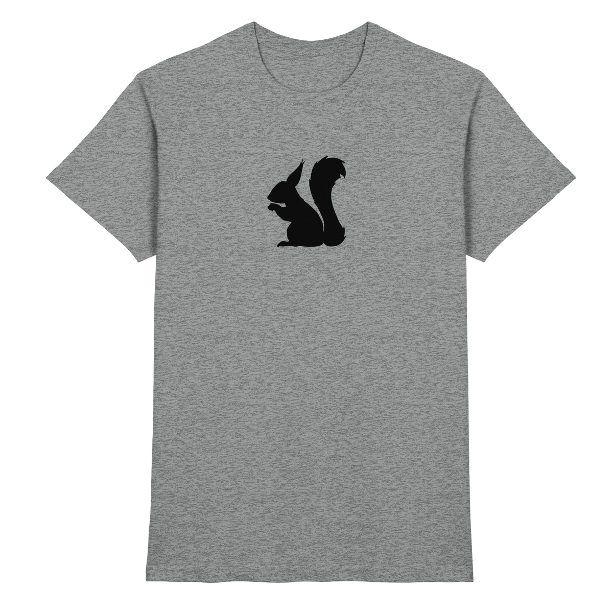 Eichhörnchen Silhouette - Premium Shirt