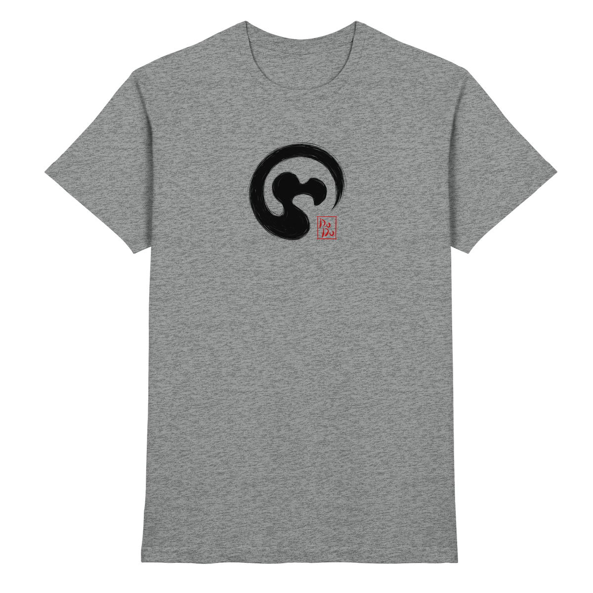 Zen Dodo im japanischen Enso Kreis - Premium Shirt