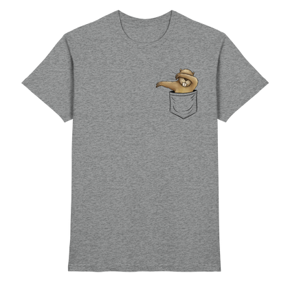 Dabbender Biber in Deiner Tasche - Premium Shirt