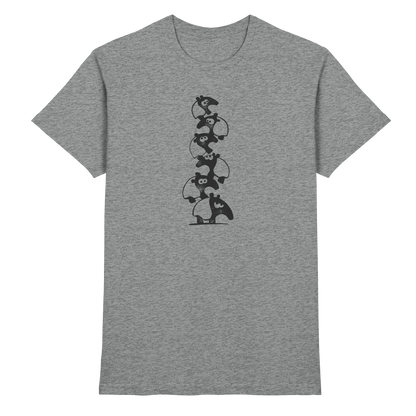 Lustiger Haufen aus Schabracken-Tapiren - Premium Shirt