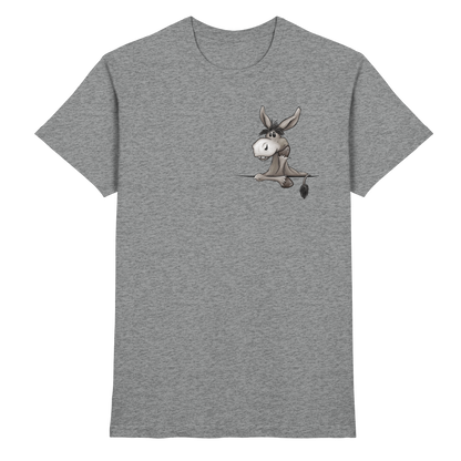 Lustiger lässiger Esel - Premium Shirt