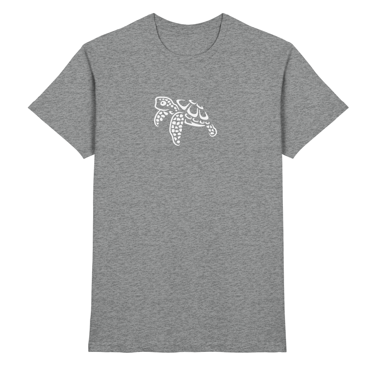 schwimmende Meeres-Schildkröte - Premium Shirt