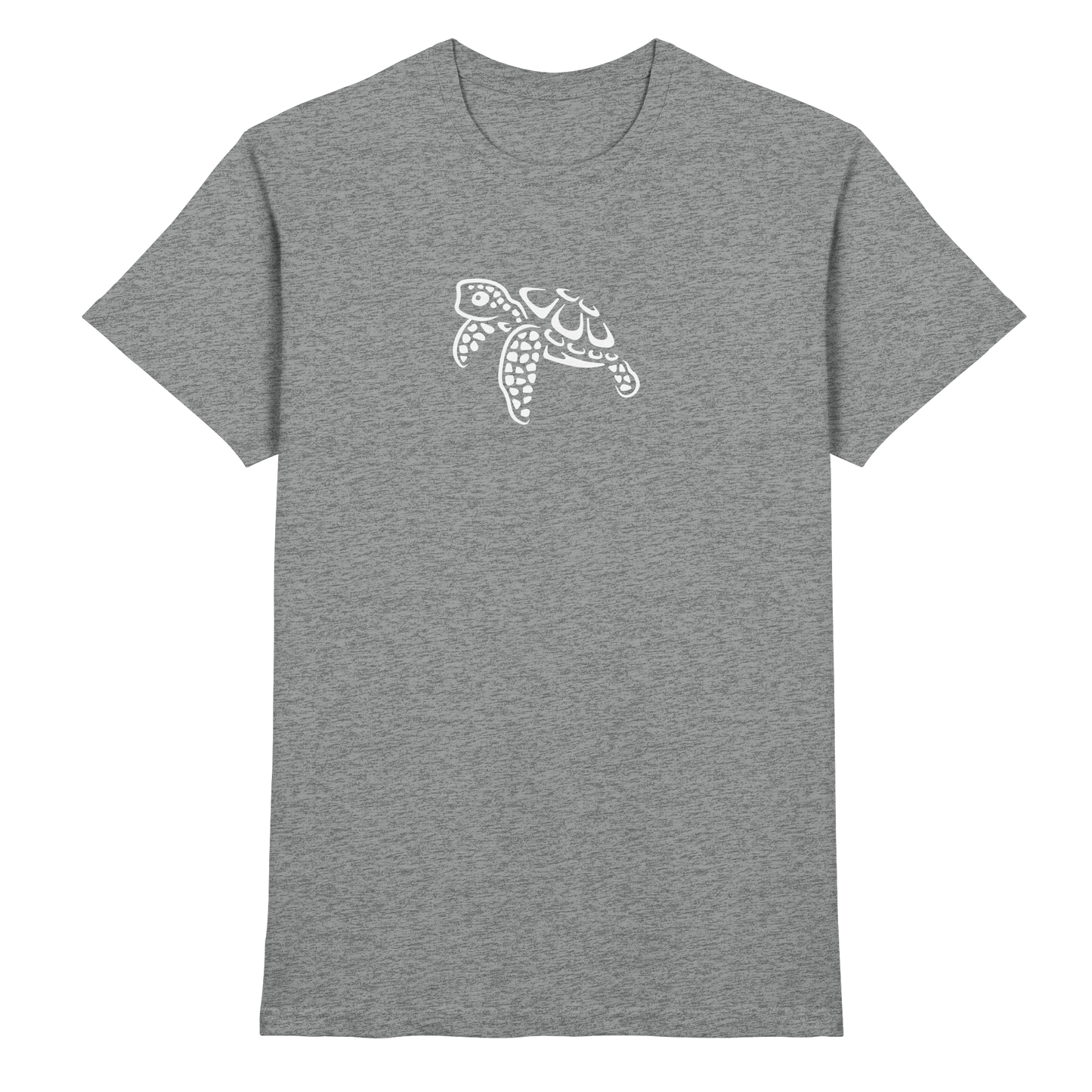schwimmende Meeres-Schildkröte - Premium Shirt