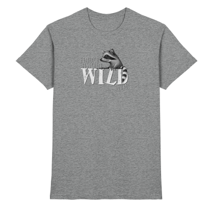 Bisschen wild heute! Waschbär - Premium Shirt