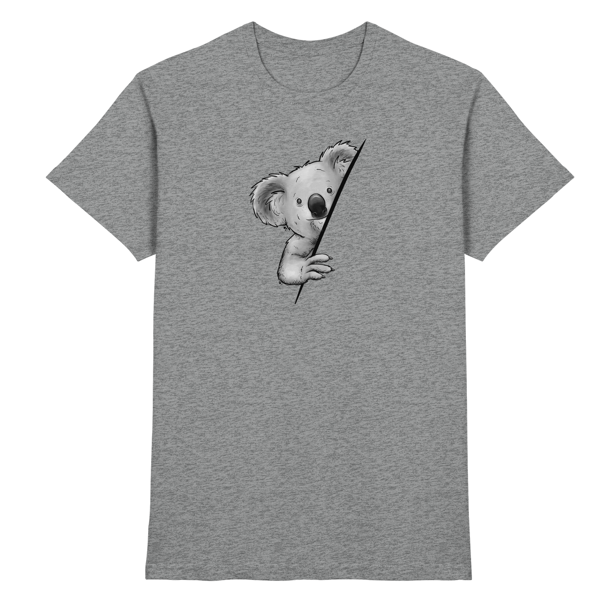 Koala Bär Illustration - Premium Shirt